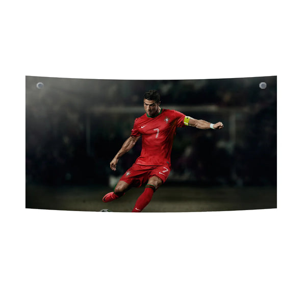 Cristiano Ronaldo Portugal – Game On Pose Tapestry