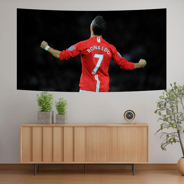 Ronaldo Portugal Pride – Chest Point Celebration Tapestry