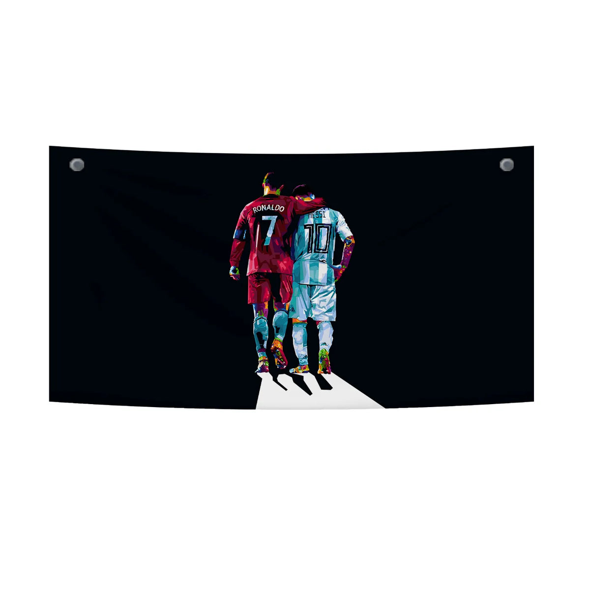 Ronaldo x Messi Walk-Off – Eternal Respect Tapestry