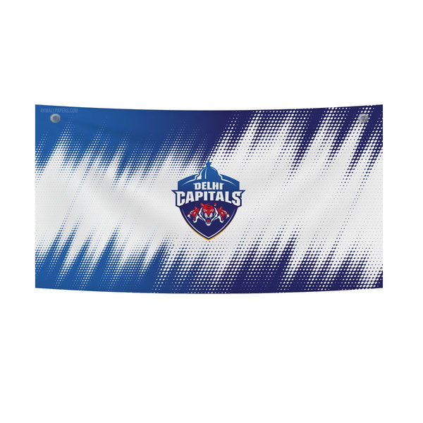Delhi Capitals IPL Logo Pop Art Tapestry