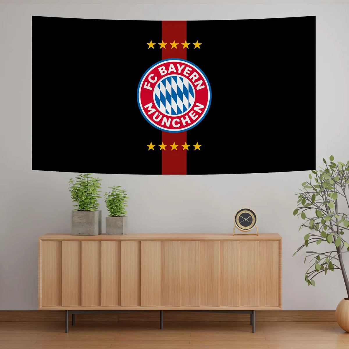 Bayern Glory Stars Emblem Tapestry