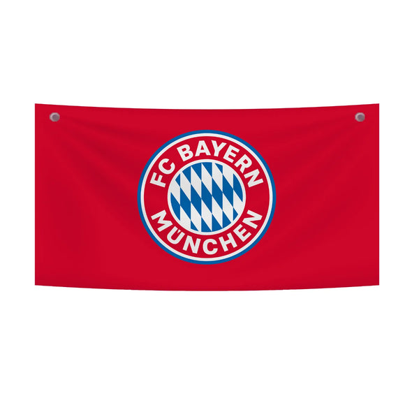 Bayern Red Legacy Crest Tapestry