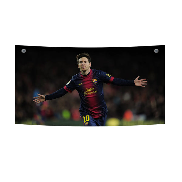Messi Magic Celebration Tapestry
