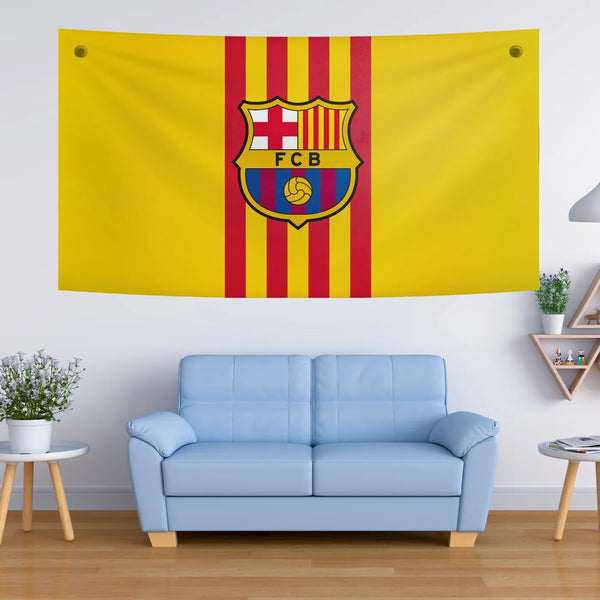 Catalan Stripes Bold Barça Tapestry