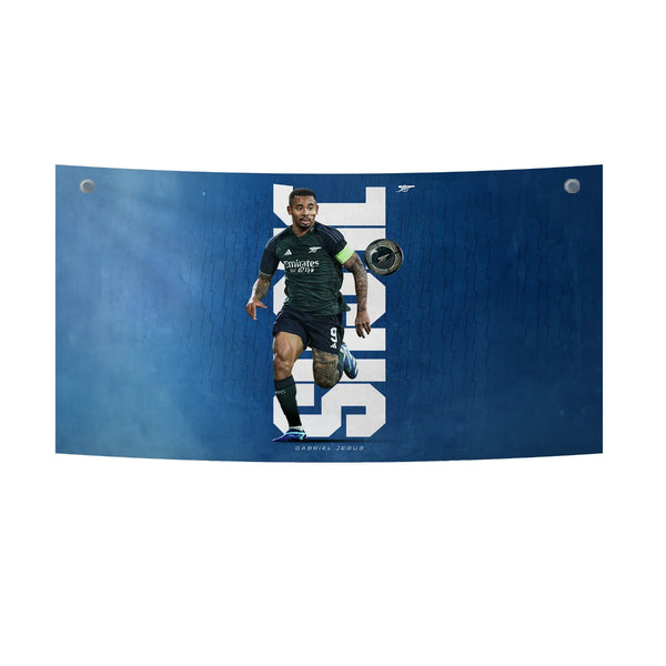 Gabriel Jesus Focus Run Tapestry