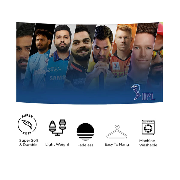 Legends of IPL Tapestry
