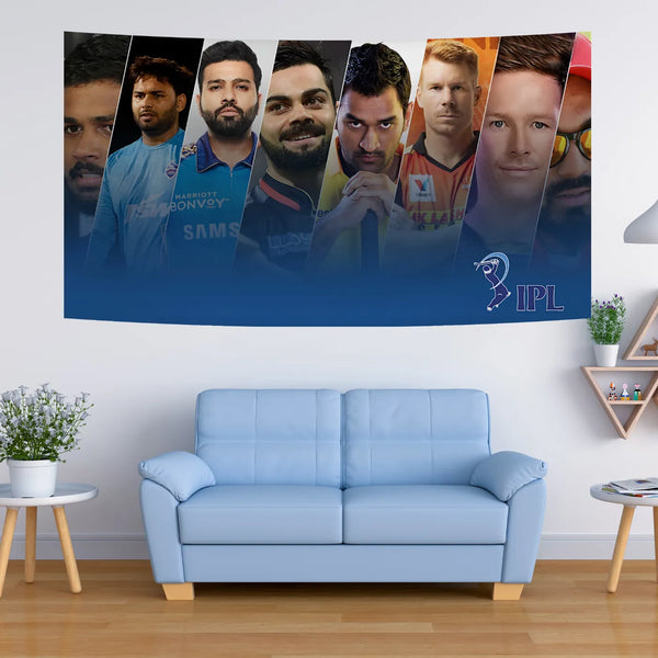 Legends of IPL Tapestry