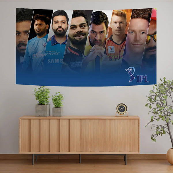 Legends of IPL Tapestry