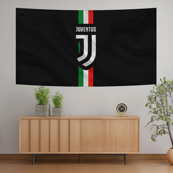 Italian Pride Juventus Stripe Tapestry