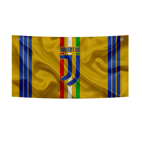 Golden Glory Juventus Stripe Tapestry