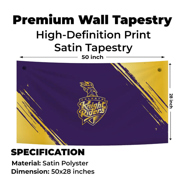 Kolkata Knight Riders Royal Tapestry