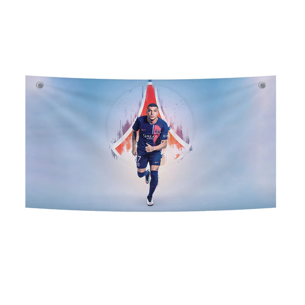 Mbappé Surge PSG Power Tapestry