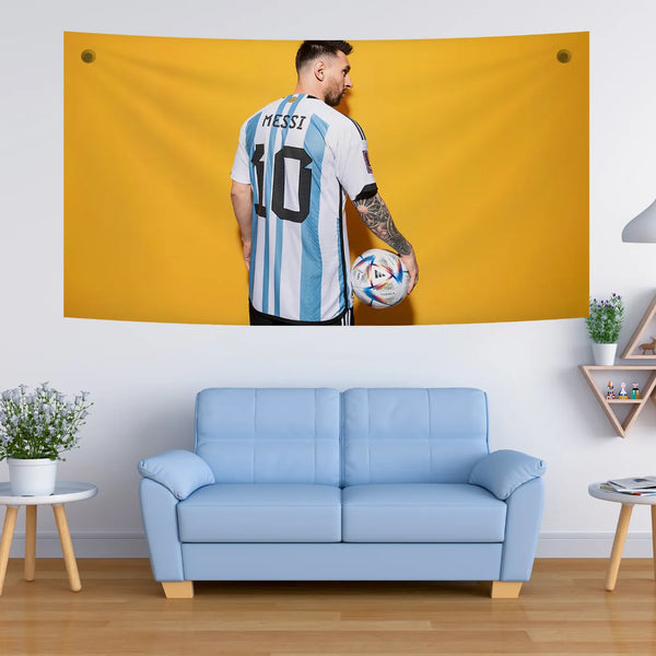 Messi Legacy – Argentina Glory Tapestry