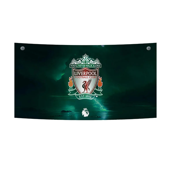 Liverpool Crest Glow Tapestry