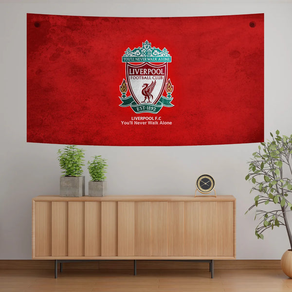 Classic Red Liverpool FC Tapestry