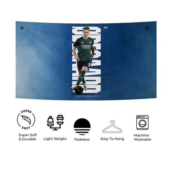 Martin Degaard Arsenal Captain Tapestry