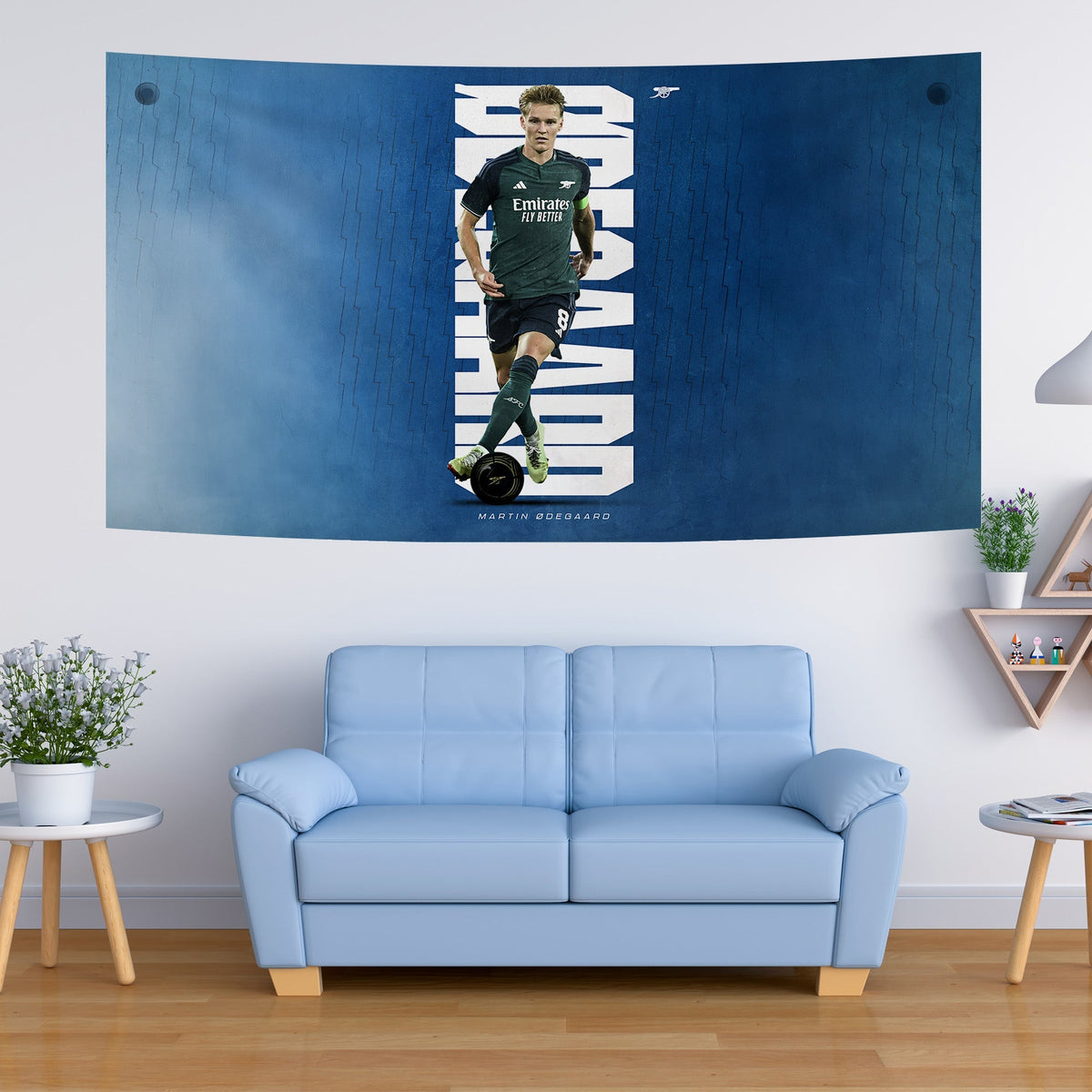 Martin Degaard Arsenal Captain Tapestry
