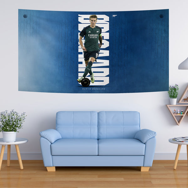 Martin Degaard Arsenal Captain Tapestry