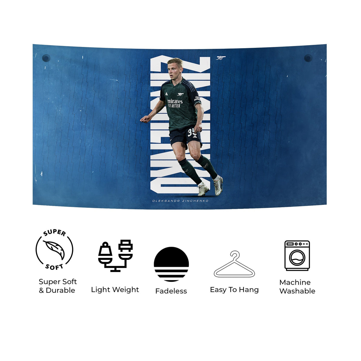 Zinchenko Arsenal Midfield Tapestry