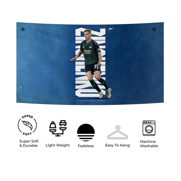 Zinchenko Arsenal Midfield Tapestry