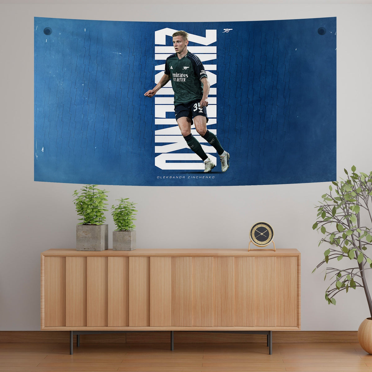 Zinchenko Arsenal Midfield Tapestry