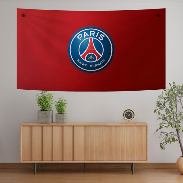 Red Elegance PSG Club Tapestry