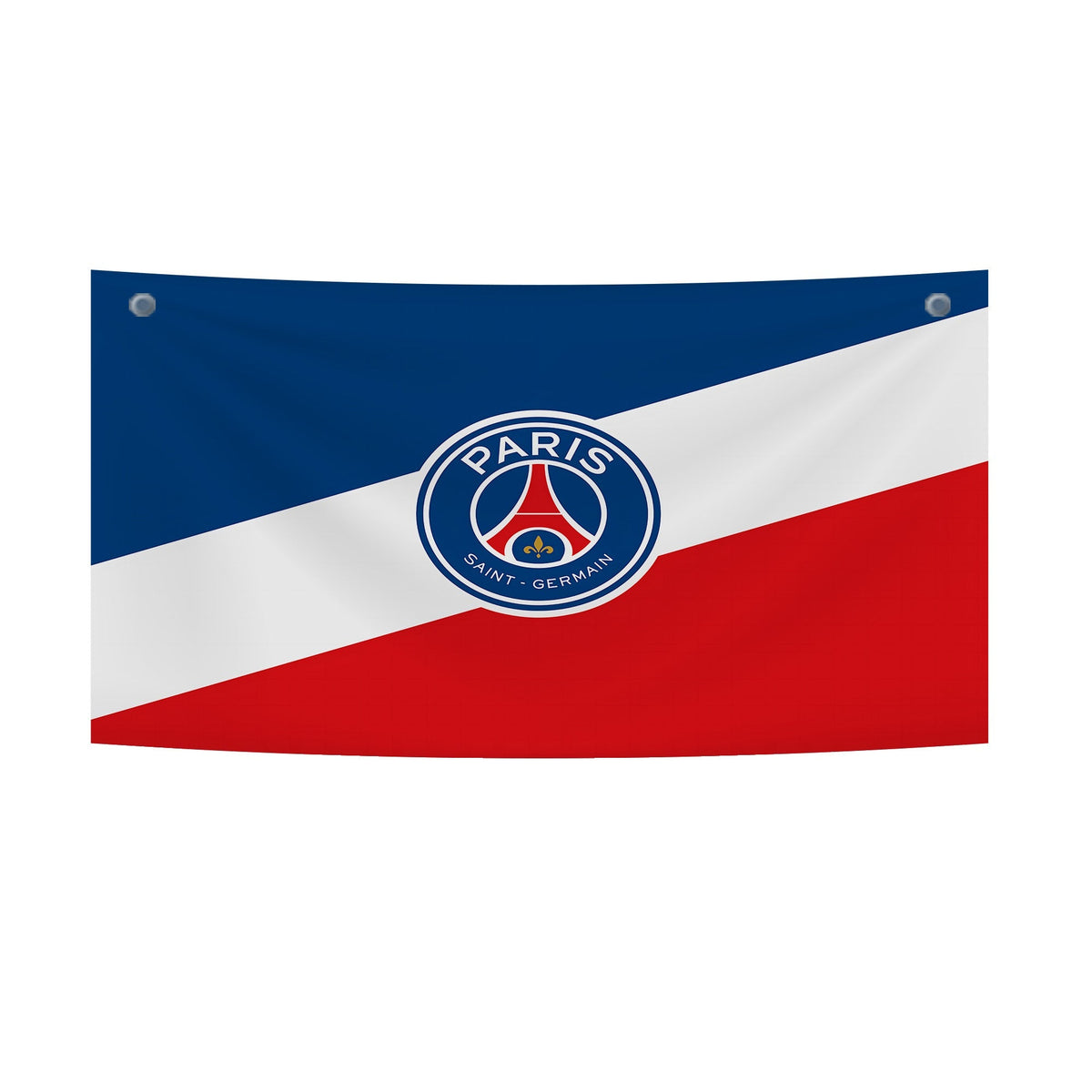 Tri-Color PSG Fan Flag Tapestry