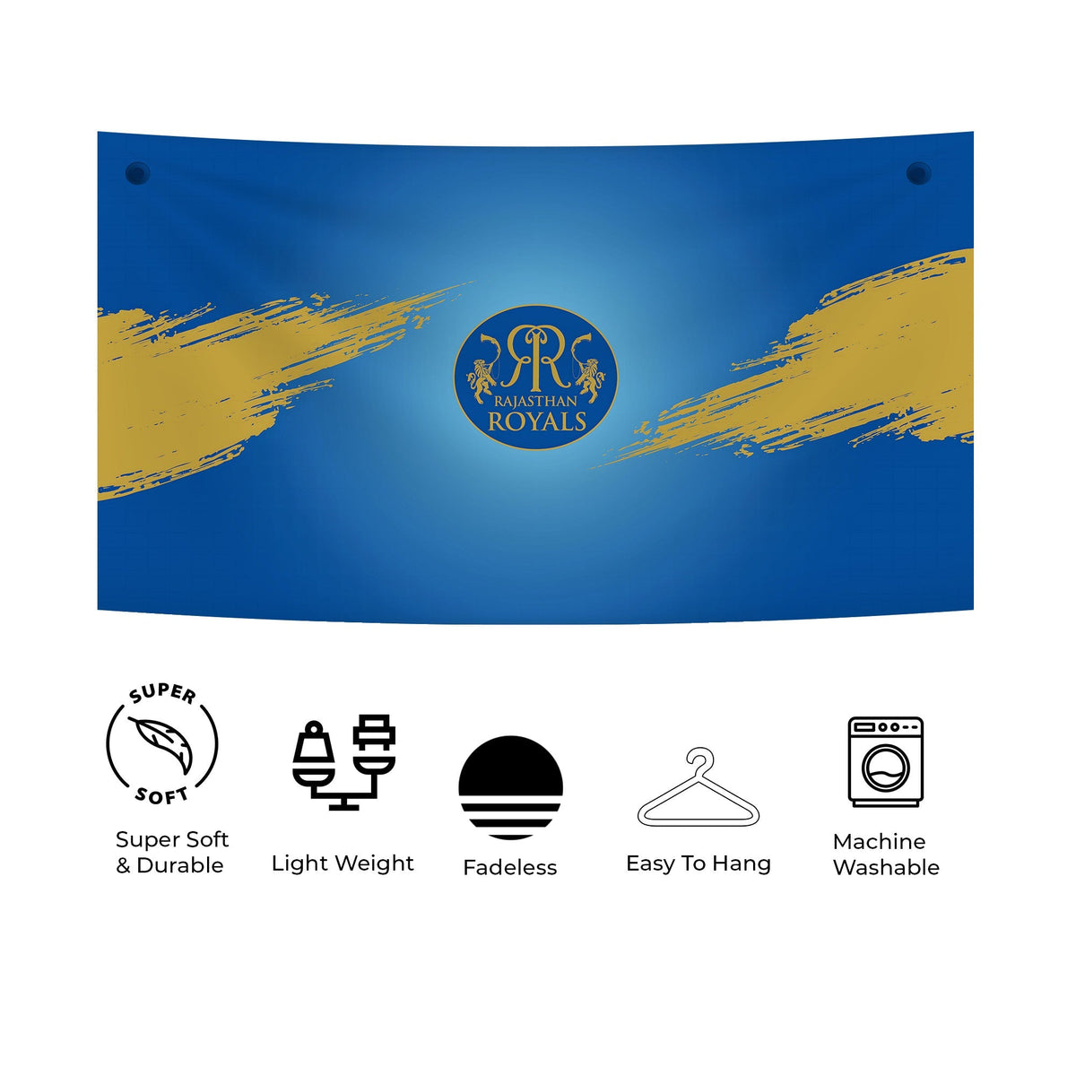 Rajasthan Royals Emblem Tapestry