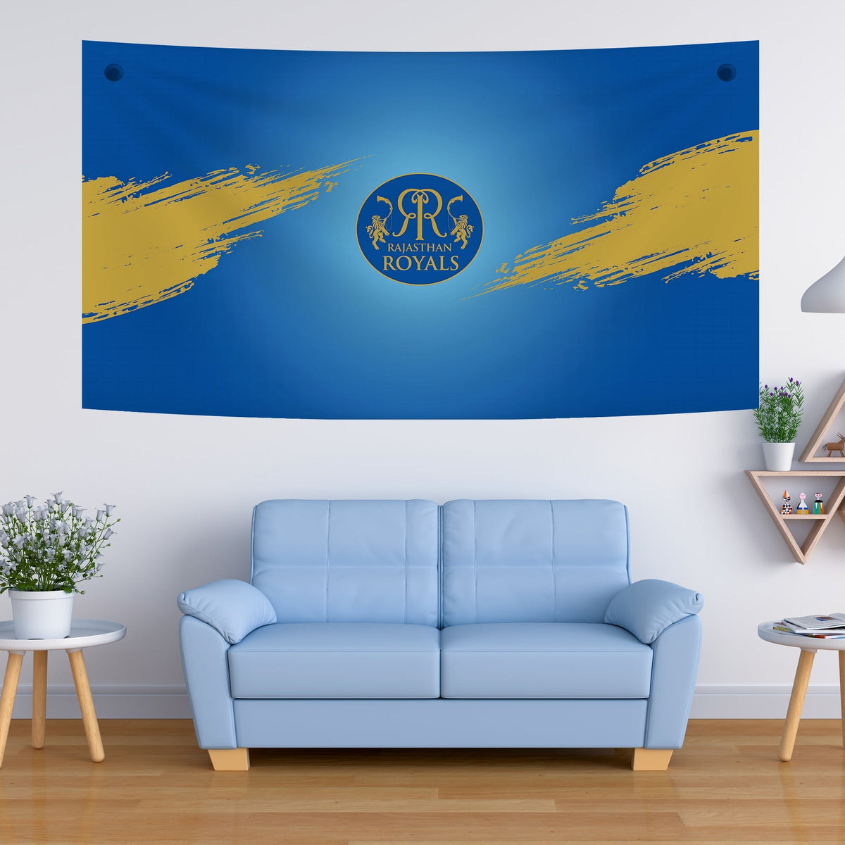 Rajasthan Royals Emblem Tapestry