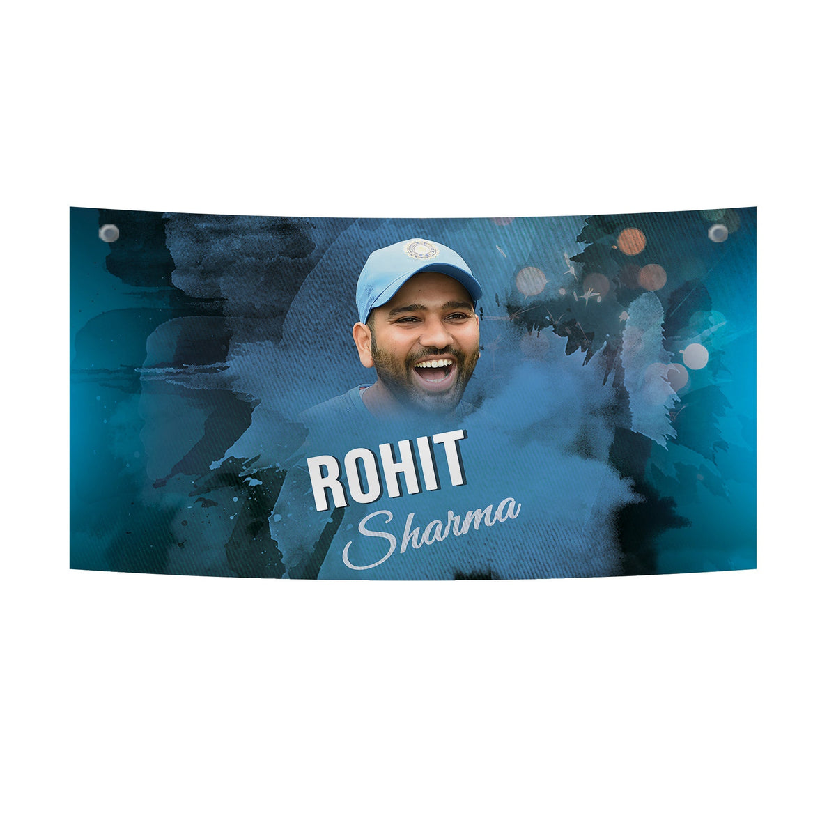 Rohit Sharma Smile Splash Tapestry