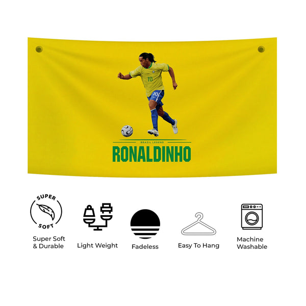 Ronaldinho Brazil Classic Tapestry