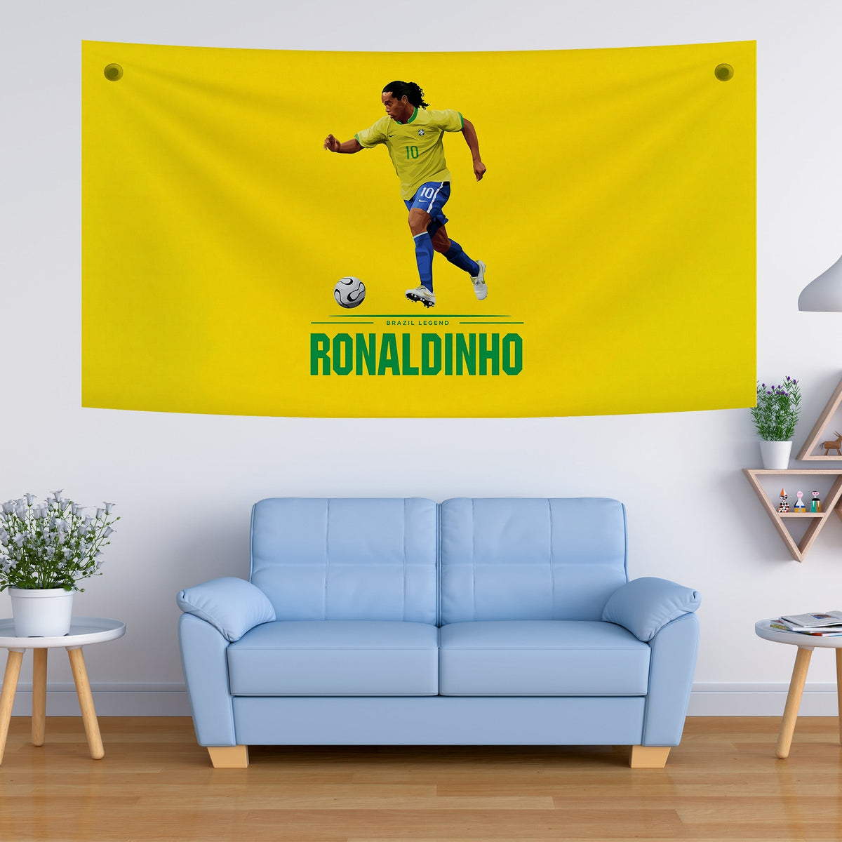 Ronaldinho Brazil Classic Tapestry