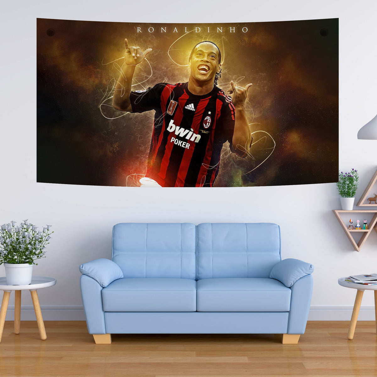 Ronaldinho AC Milan Magic Tapestry