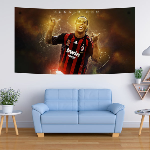 Ronaldinho AC Milan Magic Tapestry