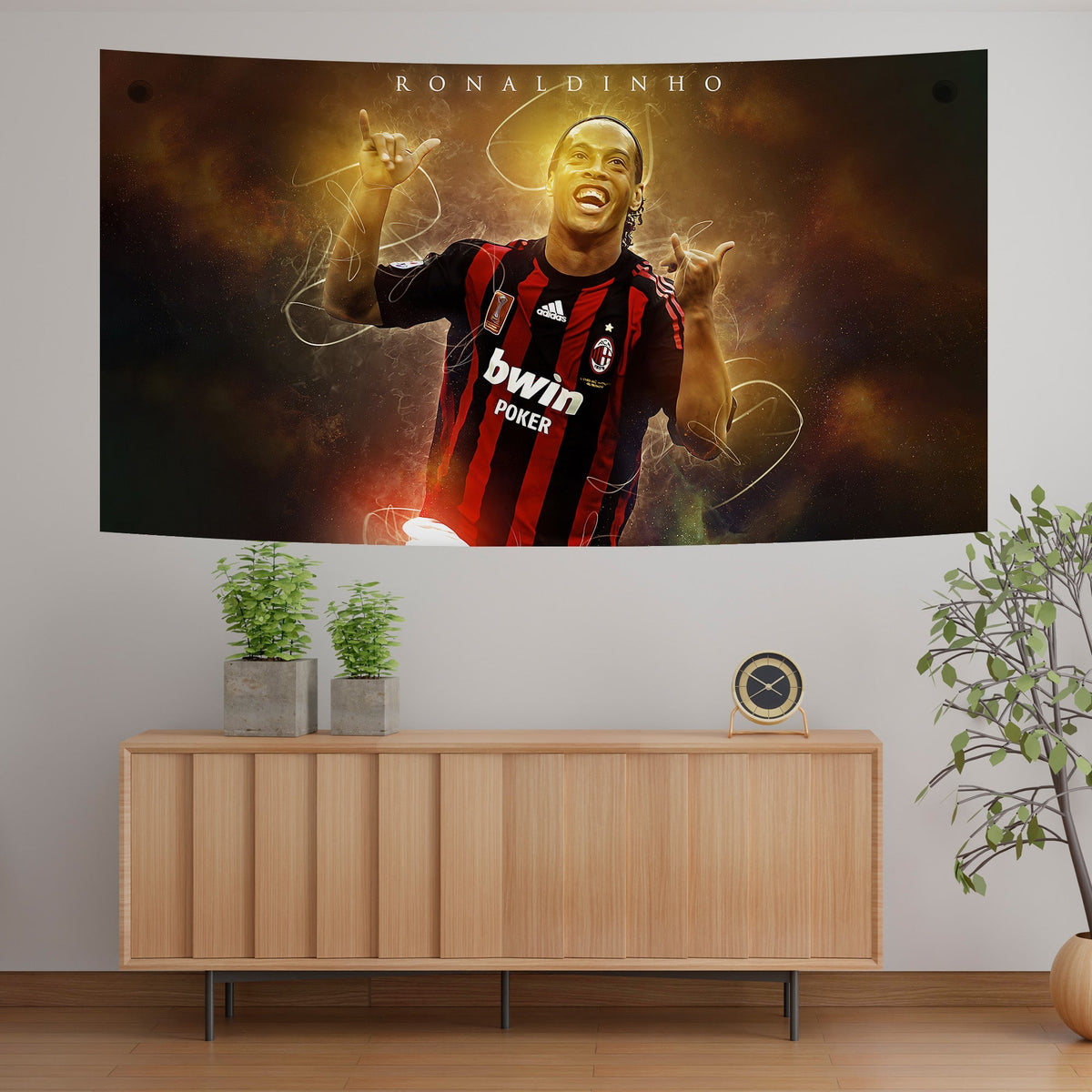 Ronaldinho AC Milan Magic Tapestry