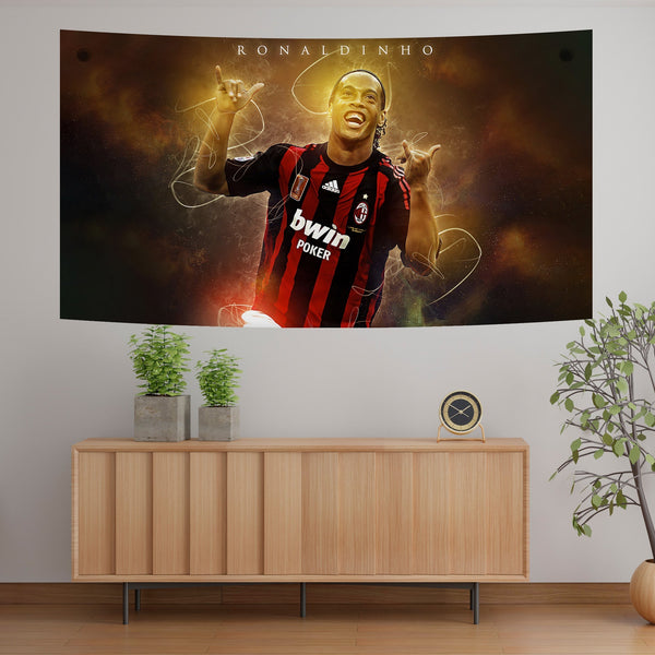 Ronaldinho AC Milan Magic Tapestry