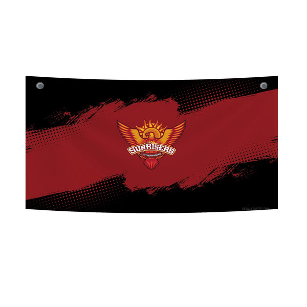 Sunrisers Hyderabad Fiery Logo Tapestry