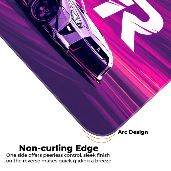 Nissan GT-R Pink Drift Racing Supercar Deskmat