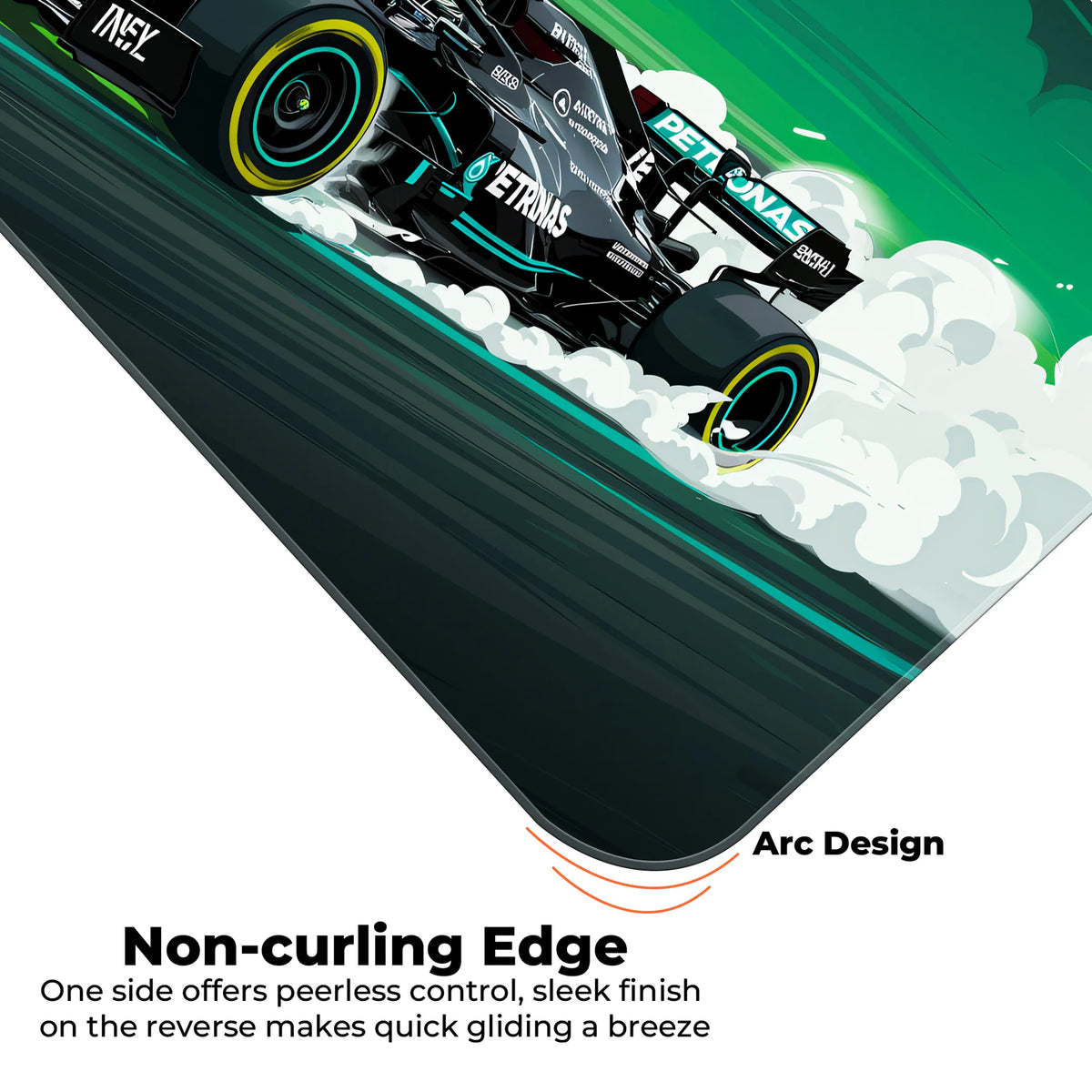Mercedes W15 Formula 1 Racing Deskmat
