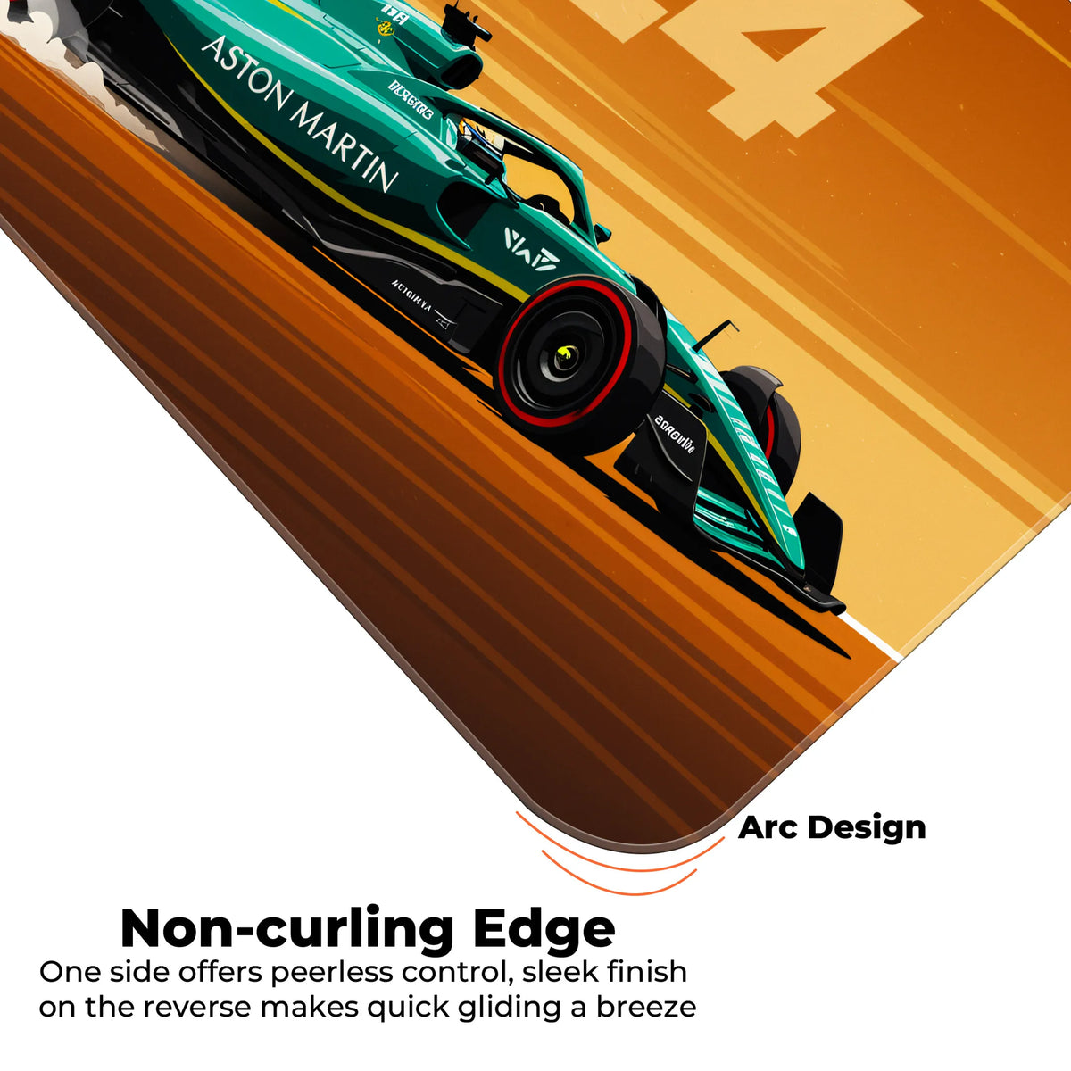 Aston Martin AMR24 Formula 1 Racing Deskmat