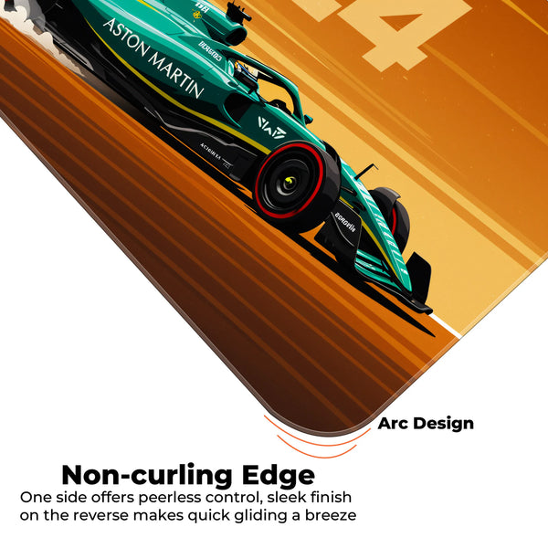Aston Martin AMR24 Formula 1 Racing Deskmat