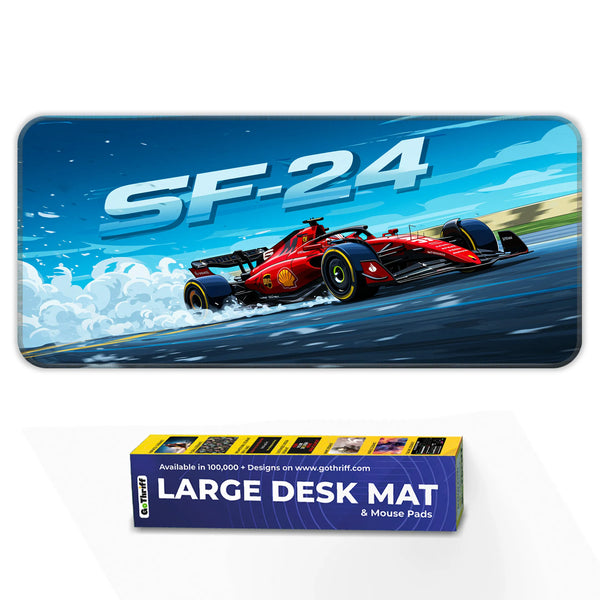 Ferrari SF-24 Formula 1 Racing Deskmat