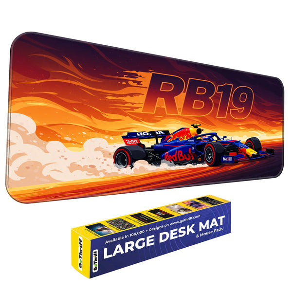 Red Bull RB19 Formula 1 Racing Deskmat