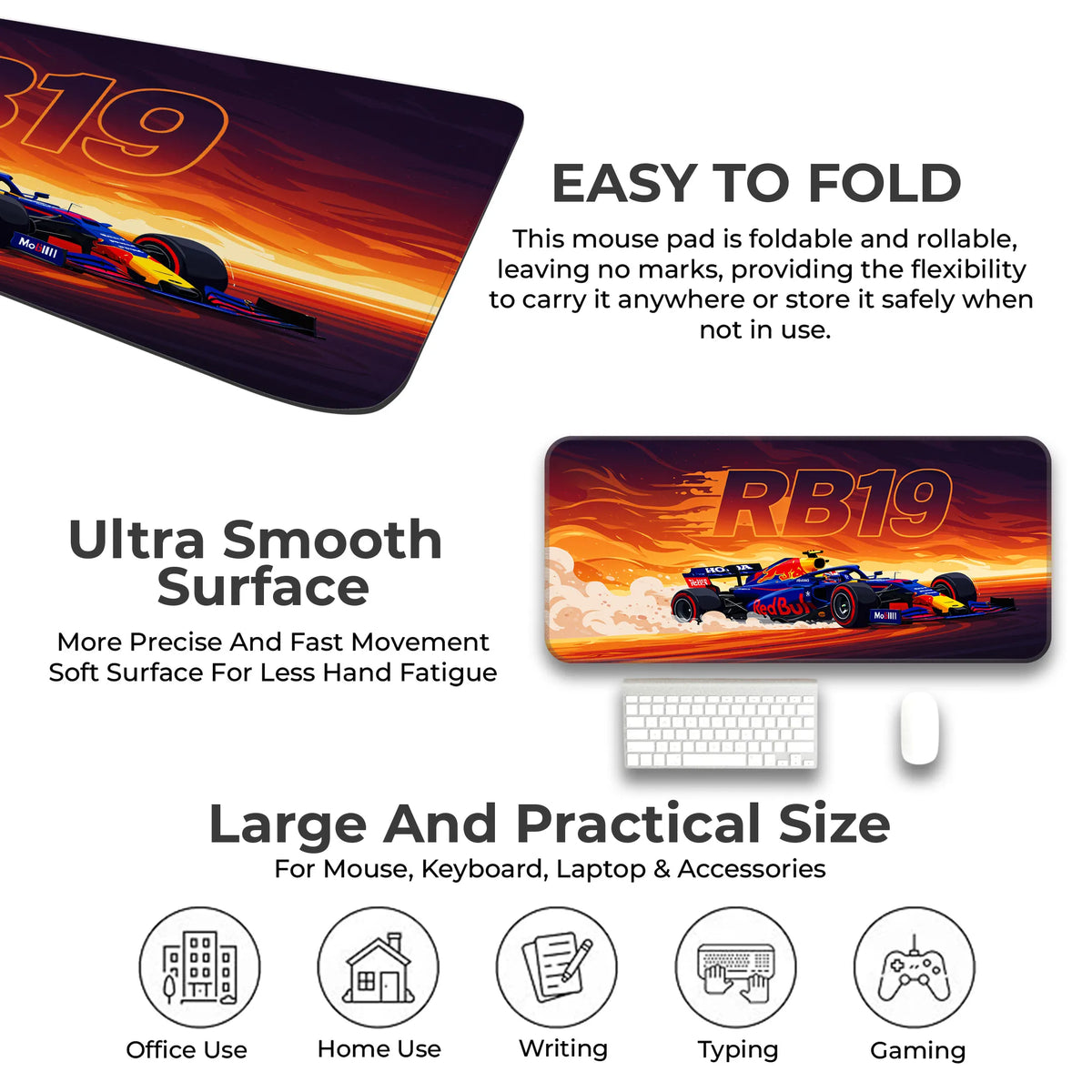 Red Bull RB19 Formula 1 Racing Deskmat