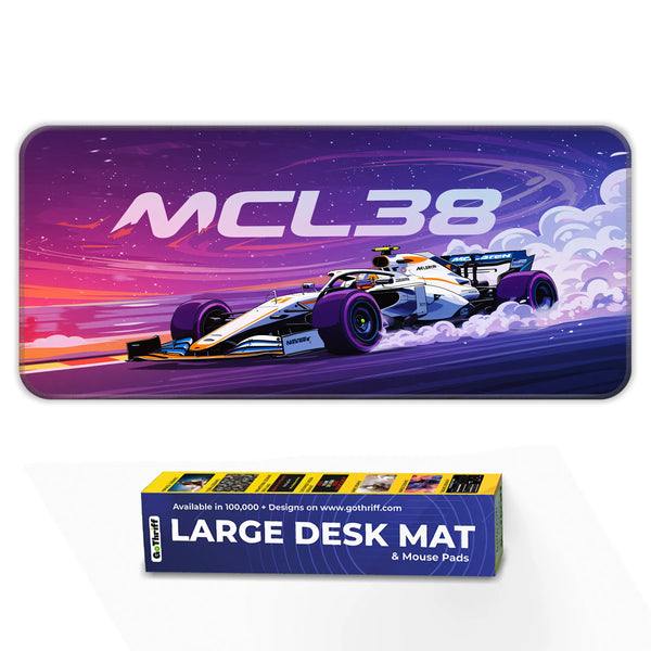 McLaren MCL38 Formula 1 Racing Deskmat