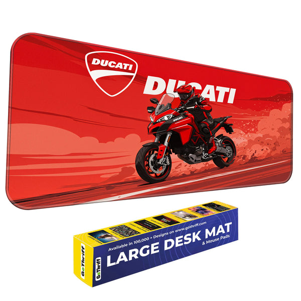 Ducati Racing Motorcycle Deskmat