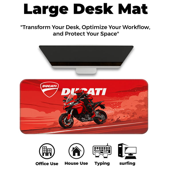 Ducati Racing Motorcycle Deskmat