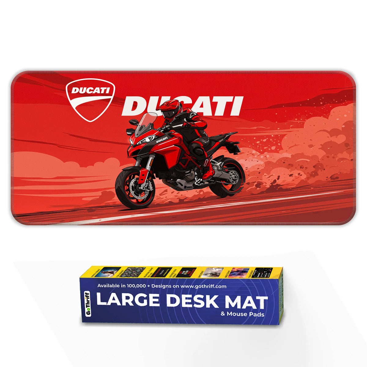 Ducati Racing Motorcycle Deskmat