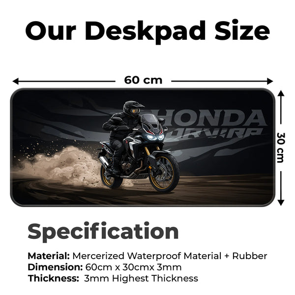 Honda Africa Twin Adventure Bike Deskmat