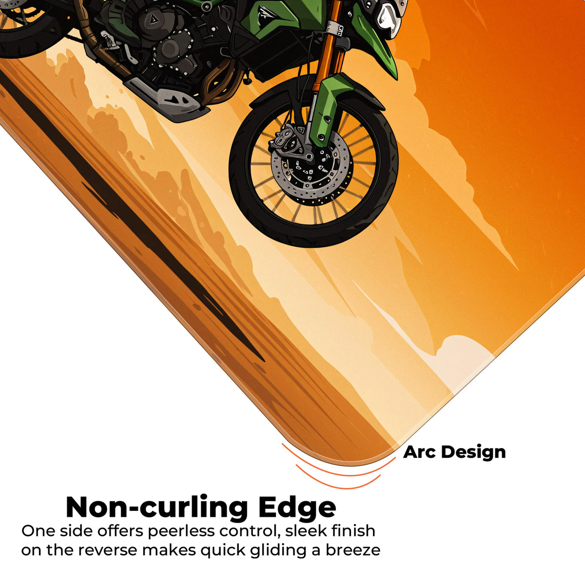 Triumph Adventure Motorcycle Deskmat